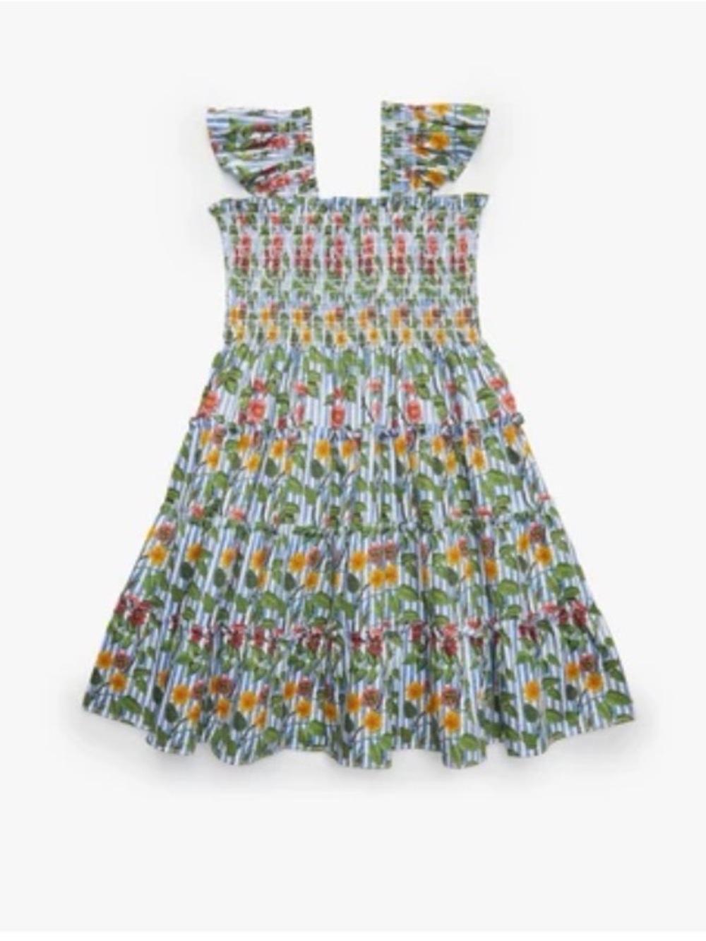 Hill House The Tiny Ellie Nap Dress - geranium Stripe